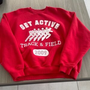SET Active Red Sweatshirt